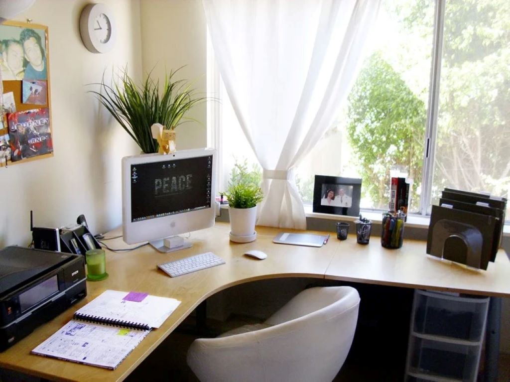 How can I make my office desk attractive?