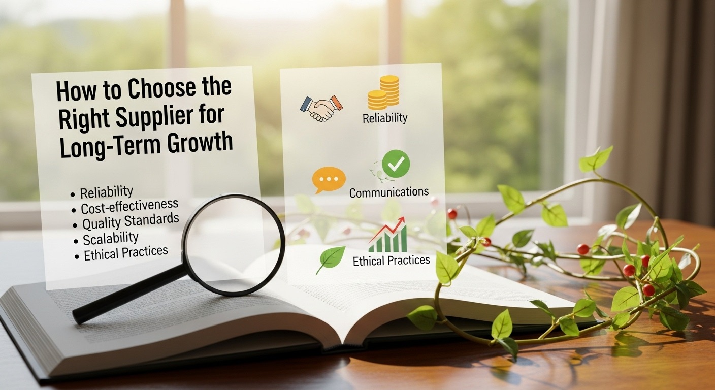 How to choose the right supplier using a supplier evaluation framework