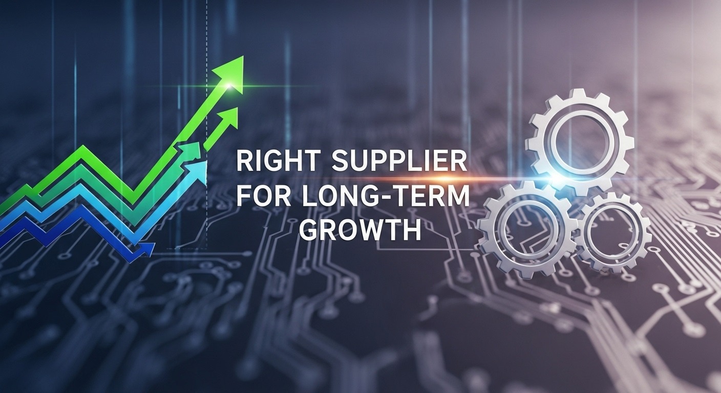 Choosing the right supplier for long-term business growth